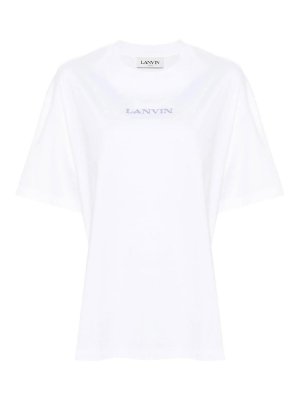 LANVIN: Tシャツ - Tシャツ - ベージュ