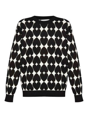 MOSCHINO: Col bateau - Pull Col Bateau - Noir