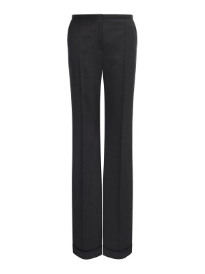 ボトムスその他 A FERRETTI Women Pants 032916210555 Black Patent Leather Pants (FTCTFT-FUSOP-N0000-BLACK)