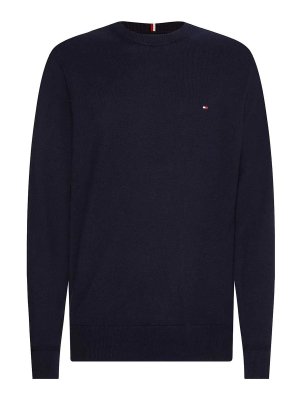 TOMMY HILFIGER: crew necks - Pima Cashmere Crew Neck
