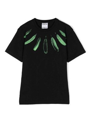 Marcelo Burlon County Of Milan: Tシャツ - Tシャツ - 黒