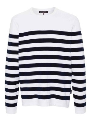 MICHAEL KORS: crew necks - Core Mariner Stripe Crew