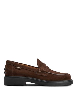 TOD'S: Mocassins & Chaussures bateau - Mocassins - Noir