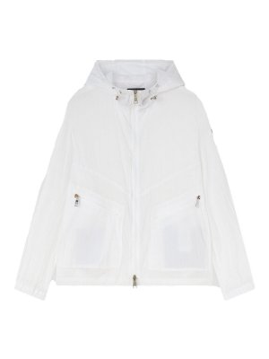 ADD: casual jackets - White Windbreaker