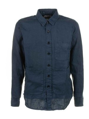 ASPESI: casual jackets - Apesi Navy Blue Men's Jacket
