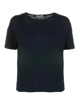 BASE: t-shirts - T-Shirt Blu Navy