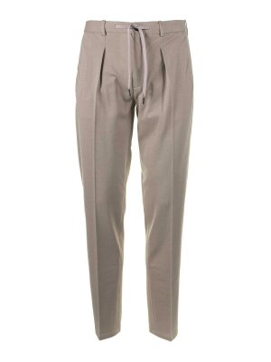 CIRCOLO 1901: casual trousers - Beige trousers
