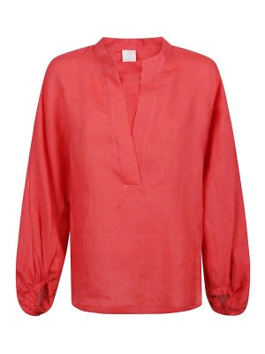 ELEVENTY: Camisas - Camisa - Rojo Claro