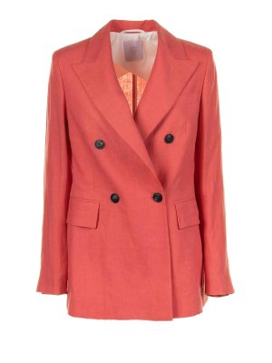 ELEVENTY: Chaquetas casual - Chaqueta Casual - Rojo Claro