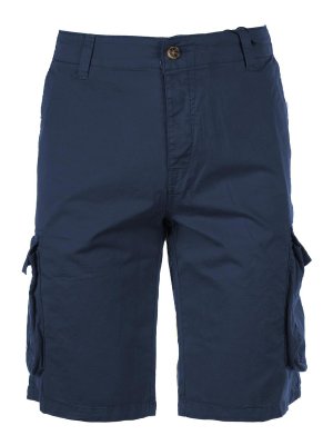 MC2 SAINT BARTH: Trousers Shorts - Freeport Blue Bermuda Shorts
