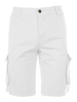 MC2 SAINT BARTH: Trousers Shorts - Freeport White Bermuda Shorts