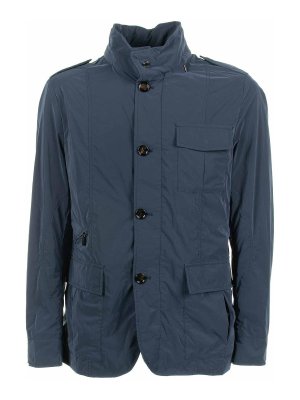 MOORER: Vestes casuals - Veste Casual - Foncé Délavé