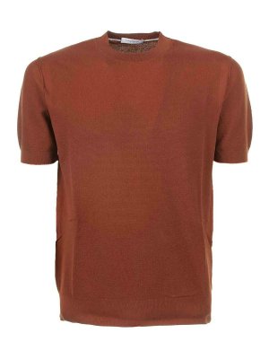 Paolo Pecora: t-shirt - T-shirt Coccio In Cotone