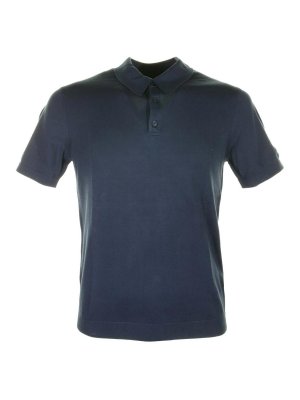 Tシャツ・カットソー NUUR SS25 SHORT SLEEVES POLO SHIRT (RB10024 RB1012) Nuur Short Sleeves Polo - Blue - Men | RT10024RT1010 | thebs.com