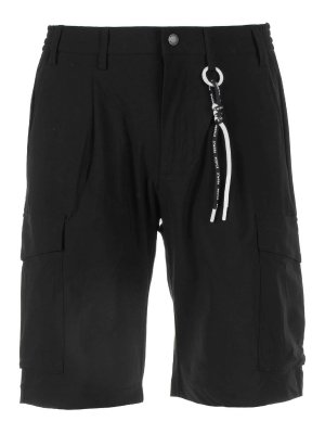 PEOPLE OF SHIBUYA: Trousers Shorts - Black Men's Bermuda Shorts