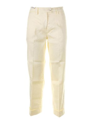 RE-HASH: Pantalones casual - Pantalón Casual - Amarillo