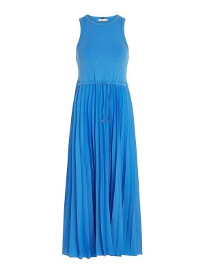 TOMMY HILFIGER: knee length dresses - Sleeveless Midi Dress
