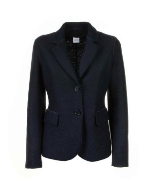 ASPESI: giacche blazer - Giacca Monopetto Blu Navy Donna