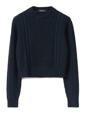 Tシャツ・カットソー NUUR FW24 LONG SLEEVES ROUND NECK SWEATER (A03201 A0310) Nuur Long Sleeves Round Neck Sweater In Black | ModeSens