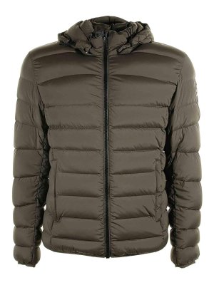 Colmar Originals: padded jackets - Colmar Military Green Quilted Down Jacket