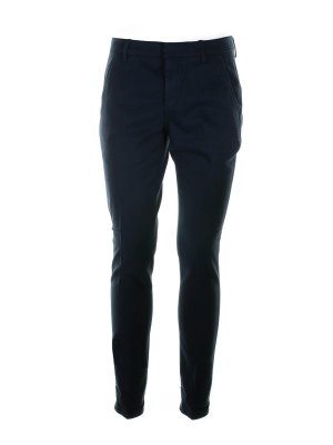 DONDUP: casual trousers - Navy Blue Chino Trousers