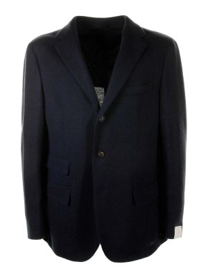 ELEVENTY: giacche blazer - Giacca Alpaca Blu