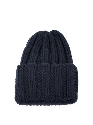 INVERNI: hats & caps - Berretto In Cashmere Navy