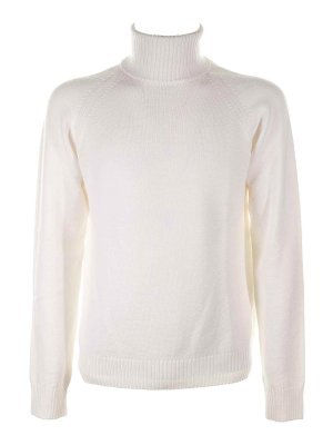 Paolo Pecora: Turtlenecks & Polo necks - White Turtleneck