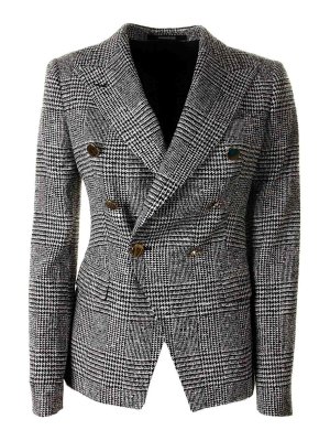 TAGLIATORE: blazers - Jalicya Double-Breasted Blazer Jacket