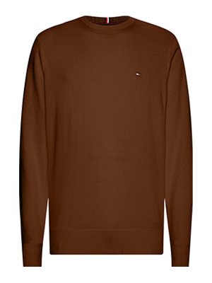 TOMMY HILFIGER: クルーネック - クルーネック - ブラウン
