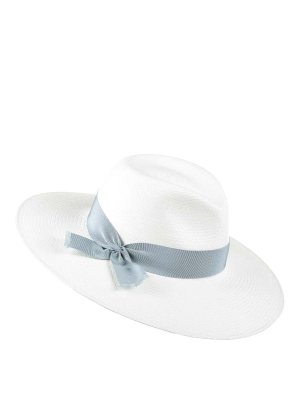 HELEN KAMINSKI: hats & caps - White Vitoria Wide Brim Hat