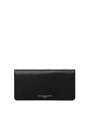 GIANNI CHIARINI: wallets & purses - Dollar Wallets Wallet In Hammered Leather