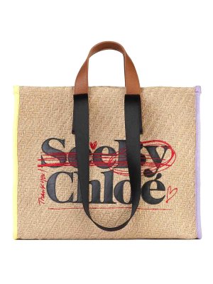 SEE BY CHLOE': Sacs à main - Sac Cabas - Beige