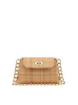 BALLANTYNE: shoulder bags - Diamond Micro Shoulder Bag In Tartan Fabric