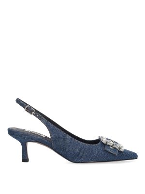 BIBI LOU: scarpe décolleté - Bibi Lou Chanel Slingback Denim