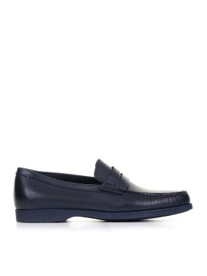FRATELLI ROSSETTI: Mocassins & Chaussures bateau - Mocassins - Bleu Foncé