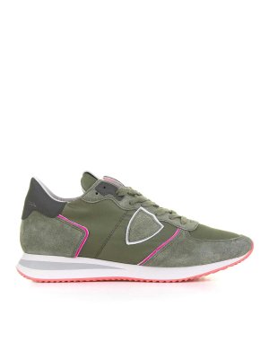 PHILIPPE MODEL: trainers - Trpx Women's Low Sneakers Military Green