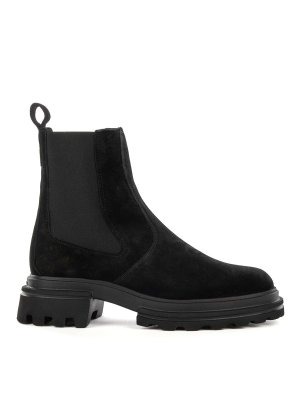 HOGAN: ブーティー - アンクルブーツ - 黒