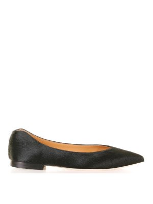 VIOLA RICCI: flat shoes - Black Flat Ballerina