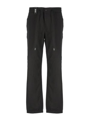 Versace Jeans Couture: Casual Hosen - Casual Hose - Schwarz