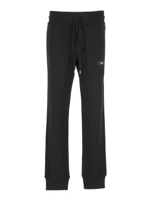 Versace Jeans Couture: Casual Hosen - Casual Hose - Schwarz