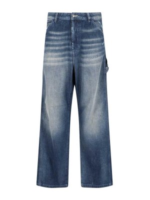 DIESEL: Jeans boot-cut - Jeans Boot-Cut - Lavado Oscuro