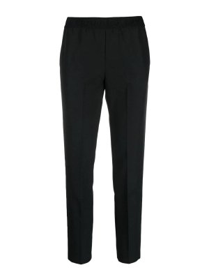 ERMANNO SCERVINO: Pantalones casual - Pantalón Casual - Azul Oscuro