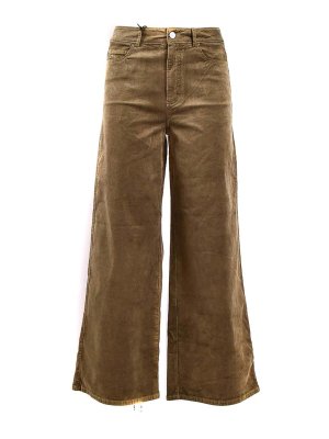 PAIGE: Bootcut - Bootcut Jeans - Grün