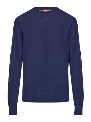 DIESEL: Strickpullover mit Rundhalsausschnitt - Rundhalspullover - Bunt