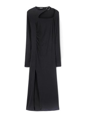 DONDUP: Vestidos media pierna - Vestido Midi - Negro