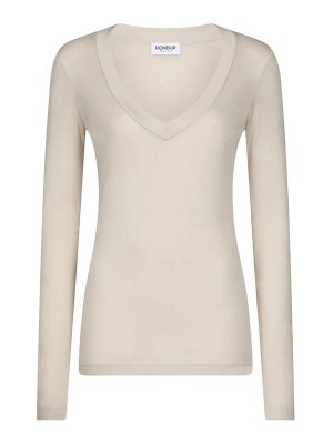 DONDUP: T-shirts - T-Shirt - Blanc