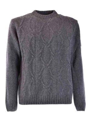 PEUTEREY: Strickpullover mit Rundhalsausschnitt - Rundhalspullover - Bunt