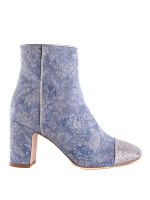 POLLY PLUME: ブーティー - ブーツ - ブルー