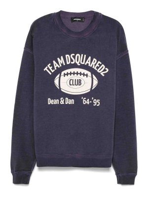 DSQUARED2: Sweatshirts & Sweaters - Logo-Print Sweatshirt